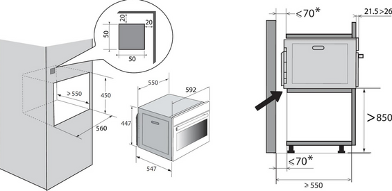 Piekarnik z pyrolizą De Dietrich DKP4531B