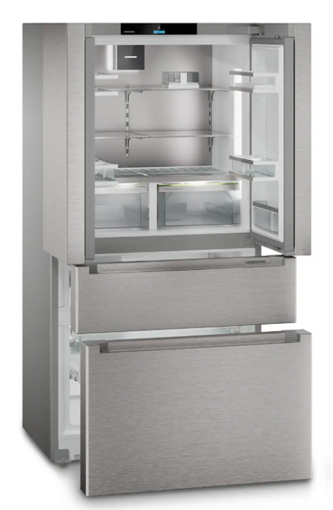 Wolnostojąca chłodziarko-zamrażarka z 2 szufladami Liebherr MBsddi 9556 Prime BioFresh NoFrost