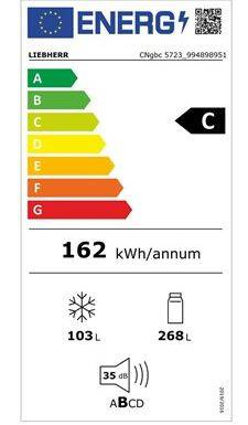 Chłodziarko-zamrażarka Liebherr CNgbc 5723 Plus NoFrost 10 lat Gwarancji !!!