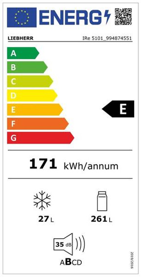 Chłodziarka Liebherr IRe 5101 Pure