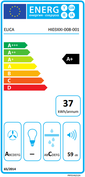 Płyta z okapem Elica NIKOLATESLA SWITCH BL/A/83 PRF0146212A czarny (wyciąg)