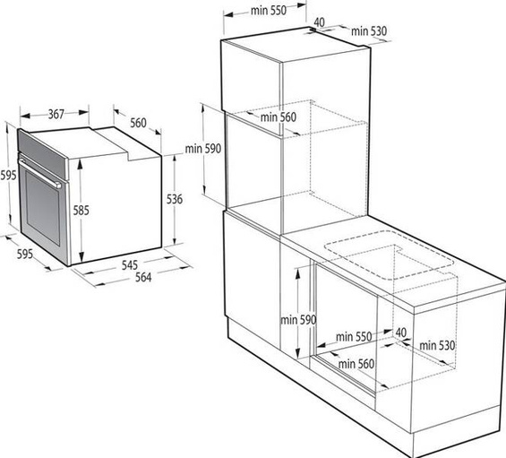 Piekarnik Gorenje BPSX6747A05BG