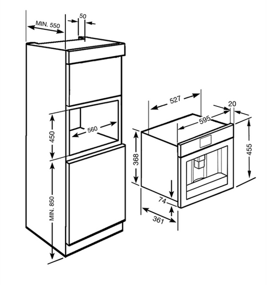 Ekspres Smeg CMS8451A