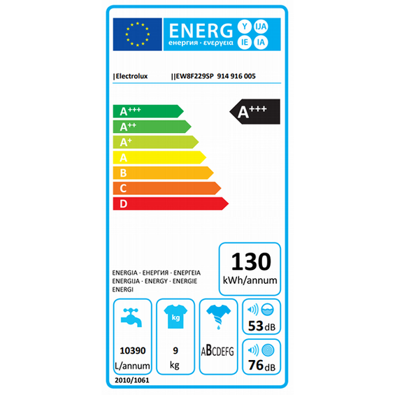 Pralka Electrolux EW8F229SP UltraCare 800 9 kg wysyłka 24 h Gratis !