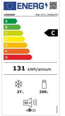 Chłodziarka Liebherr IRBci 5171 Peak BioFresh