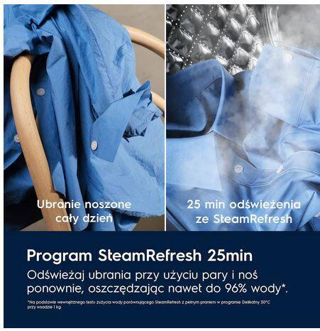 Pralka Electrolux EW7F3487UP SteamCare 700 AbsoluteCare UniversalDose 8 kg