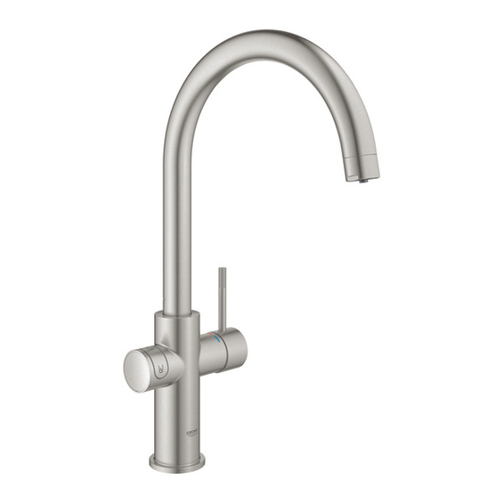 GROHE Blue Home Zestaw startowy z wylewką w kształcie C - stal nierdzewna nr. 31455DC1