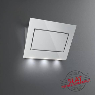 Okap Falmec Quasar 80 biały 800 m³/h przyścienny