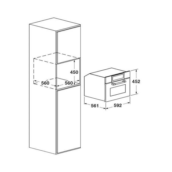 Piekarnik Fulgor Milano FCLCSO 4510 TEM BK