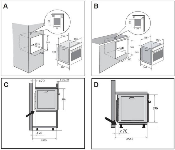 Piekarnik parowy kombi z pyrolizą De Dietrich DOR4747MB
