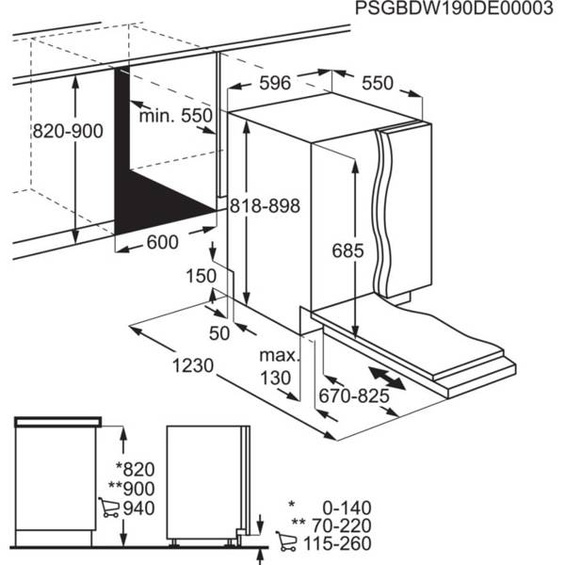 Zmywarka AEG FSK73778P