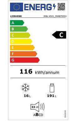 Chłodziarka Liebherr IRBc 4521 Plus BioFresh 