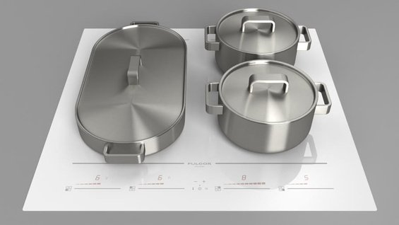 Płyta indukcyjna Fulgor Milano FCH 604 ID TS WH 60 cm