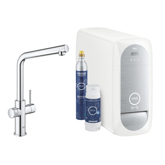 GROHE Blue Home Zestaw startowy z wylewką w kształcie L - chrom nr. 31454001