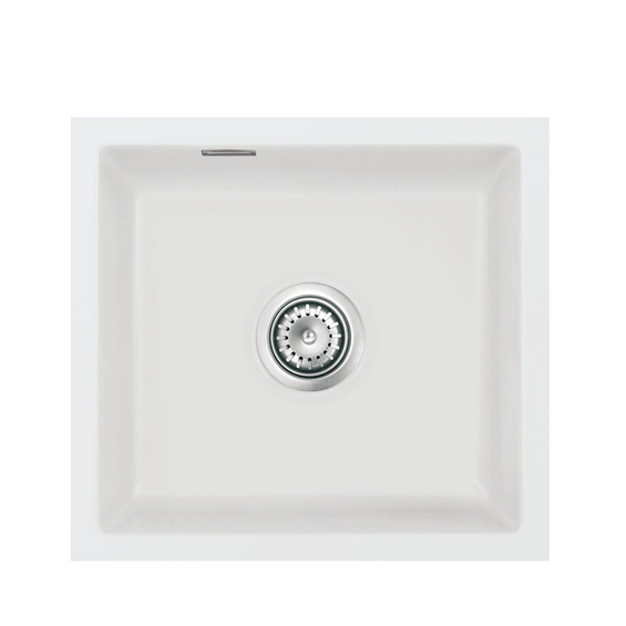 systemceram MERA 42 U zlewozmywak ceramiczny Satin 20