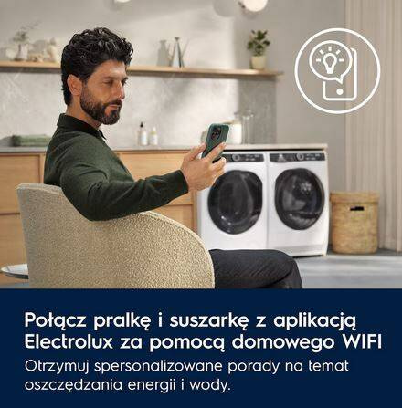 Pralka Electrolux EW8F3614QP UltraCare 800 AbsoluteCare UniversalDose 10 kg