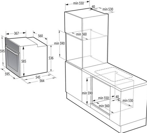 Piekarnik Gorenje BSA6747DGWI