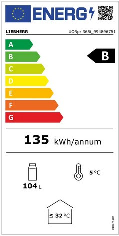 Chłodziarka zewnętrzna Liebherr UORpr 365i prime