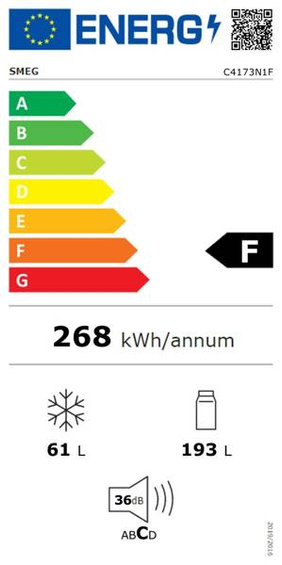 Chłodziarko - zamrażarka do zabdowy Smeg C4173N1F