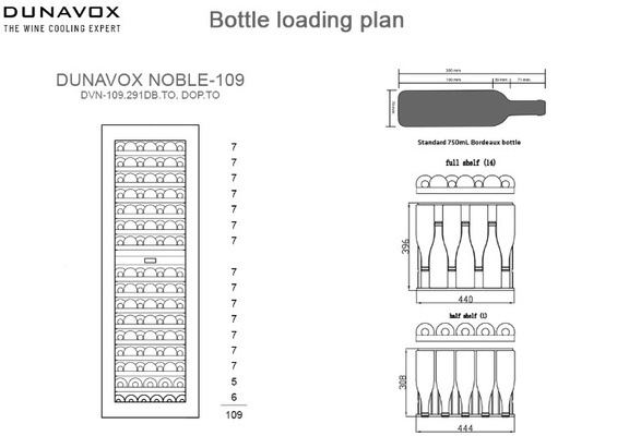 Winiarka Dunavox DVN-109.291DB.TO