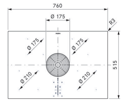 BORA Pure płyta indukcyjna ze zintegrowanym wyciągiem oparów - powietrze w obiegu zamkniętym PURU2 