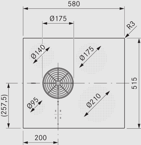 BORA S Pure płyta indukcyjna ze zintegrowanym wyciągiem oparów - powietrze odprowadzane PURSA wysyłka 24h !