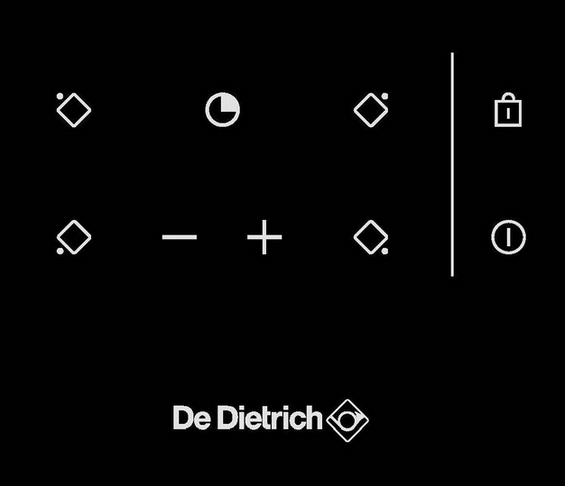 Płyta ceramiczna De Dietrich DPV4601B 65 cm czarna