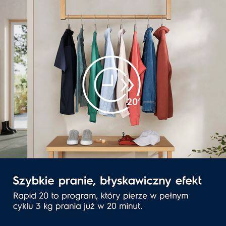 Pralka Electrolux EW6F2492UP SensiCare 600 AbsoluteCare UniversalDose 9 kg