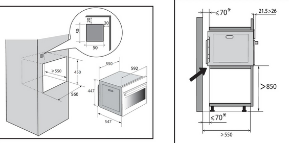 Kuchenka mikrofalowa De Dietrich DKE4535X