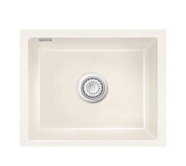 systemceram MERA 50 U zlewozmywak ceramiczny Magnolie 10