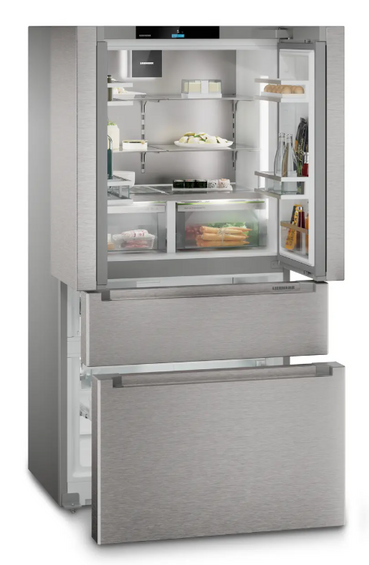 Wolnostojąca chłodziarko-zamrażarka z 2 szufladami Liebherr MBsddi 9556 Prime BioFresh NoFrost