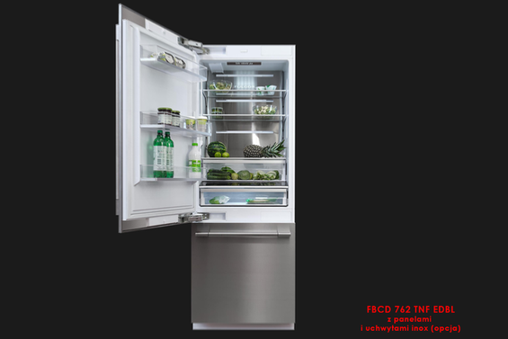 Chłodziarko - zamrażarka do zabudowy Fulgor Milano FBCD 762 TNF EDBL