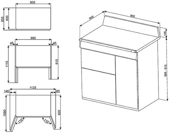 Kuchnia Smeg TR93BL