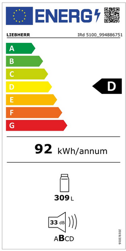 Chłodziarka Liebherr IRd 5100 Pure EasyFresh