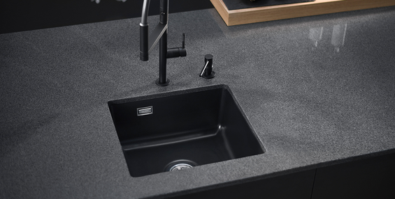 systemceram MERA 42 U zlewozmywak ceramiczny Alu 76