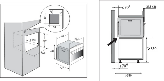 Kuchenka mikrofalowa De Dietrich DKE4535B