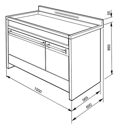 Kuchnia Smeg A2-81