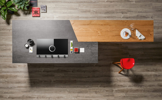 Płyta z okapem Elica NIKOLATESLA UNPLUGGED EVO BL/A/90 PRF0196324 czarny