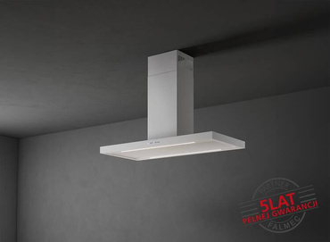 Okap Falmec Plane Plus Isola 120 biały 800 m³/h wyspowy