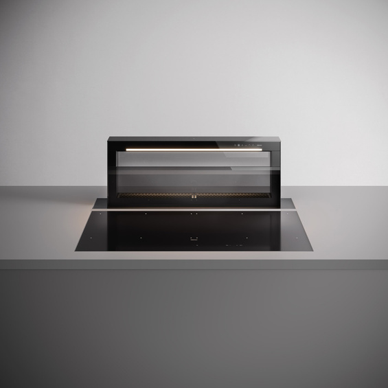 Okap Falmec Level 90 czarny 800 m³/h