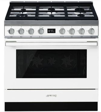 Kuchnia wolnostojąca z płytą gazową Smeg CPF9GPWH