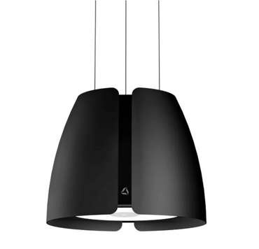 Okap wyspowy Ciarko Design MISS W BLACK MAT pochłaniacz