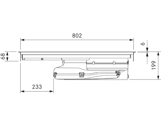 BORA X Pure płyta indukcyjna z wyciągiem - powietrze w obwodzie zamkniętym PUXU2 wysyłka 24h !