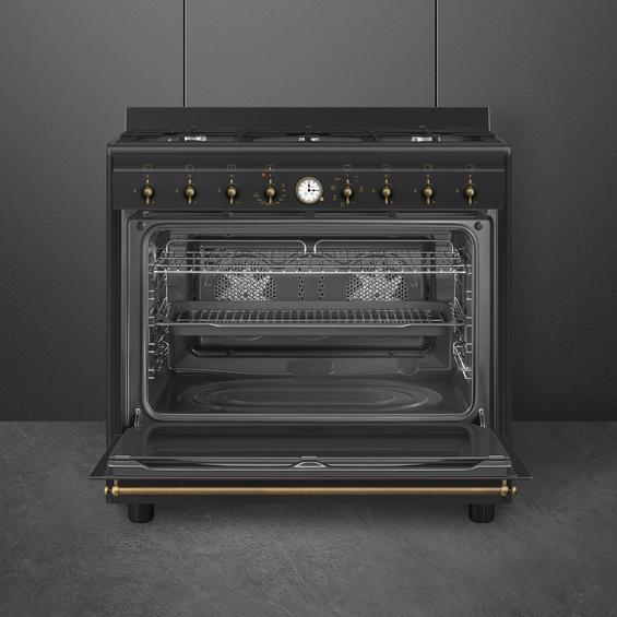 Kuchnia z płytą gazową Smeg CO90GMAN2