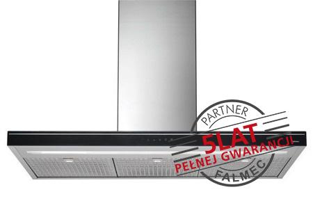 Okap Falmec Luce 90 czarny 800 m³/h przyścienny