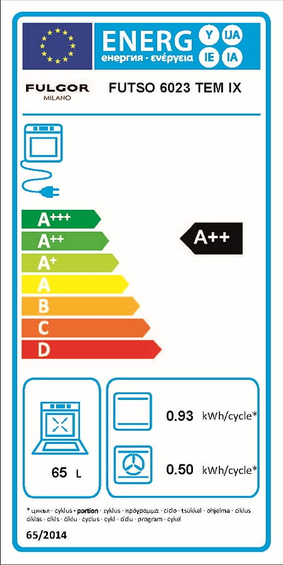 Piekarnik Fulgor Milano FUTSO 6023 TEM IX