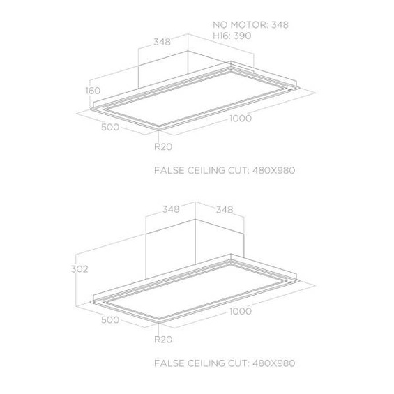 Okap Elica SKYDOME H16 A/100 Biały PRF0147735B wyciąg