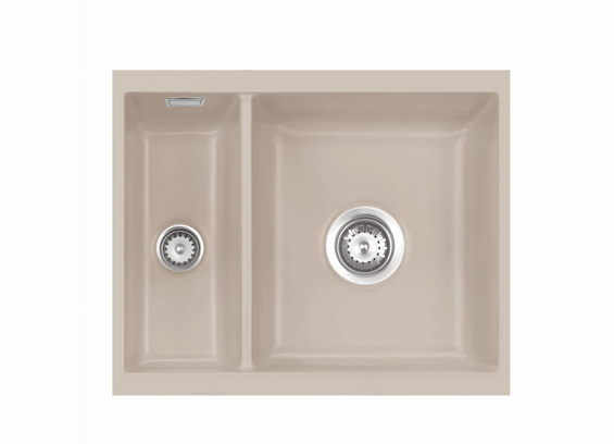 systemceram MERA 60 U zlewozmywak ceramiczny Fango 23