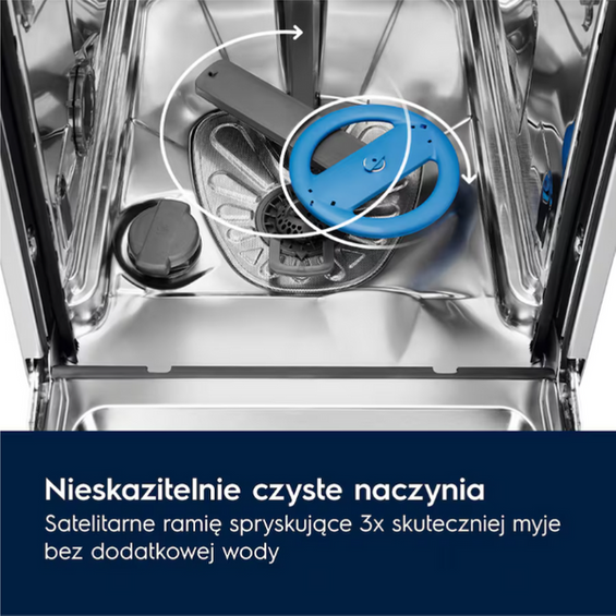 Zmywarka do zabudowy Electrolux KEGB3410L GlassCare 700 45 cm