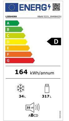 Chłodziarka Liebherr RBsfd 5221 Plus BioFresh